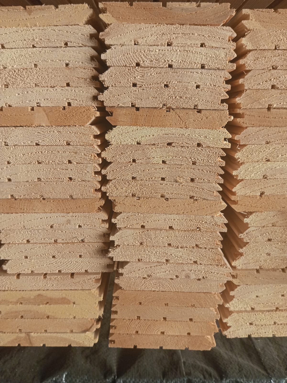 Имитация бруса лиственница сорт Д 20x105x4000 имитация бруса